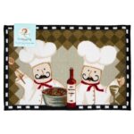 New Sloppy Chef Printed Nylon Rugs - New Chef, 18x30