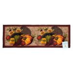 New Sloppy Chef Printed Nylon Rugs - Harvest, 20x60