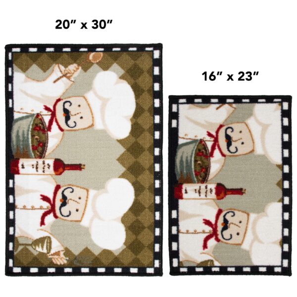 New Sloppy Chef Printed Nylon Rugs