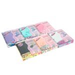 Decorative Makeup Removal Cloths - Assorted 3 Each Design, 7x16