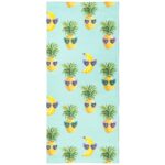 Printed Beach Towels - Pineapples & Bananas, 30x60