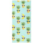 Printed Beach Towels - Pineapples & Bananas, 30x60