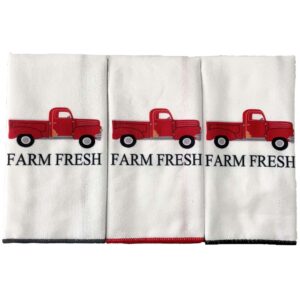 2-Pack Sloppy Chef Red Truck Kitchen Towels