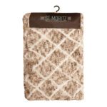 St. Mortiz Rug Collection - Beige, Spaced Dyed, 17x23/20x30