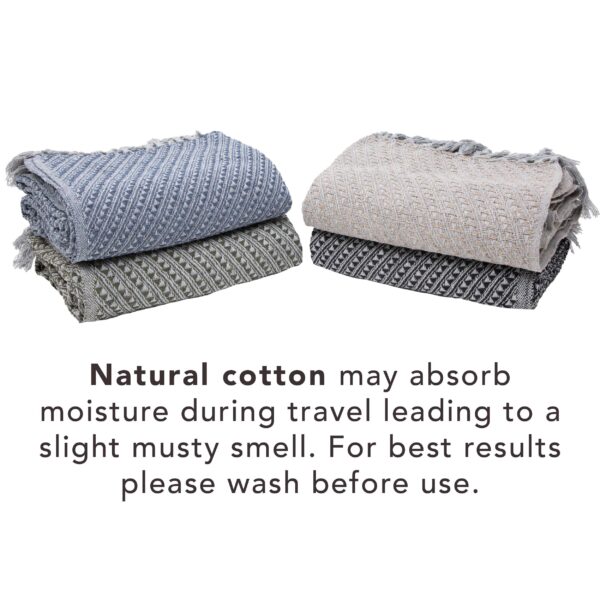 Common Grounds Eco-Green Cotton Throws