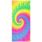 Printed Beach Towels - Tiedye, 30x60