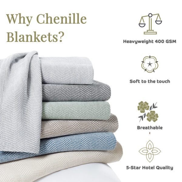 Aston & Arden Chenille Blankets