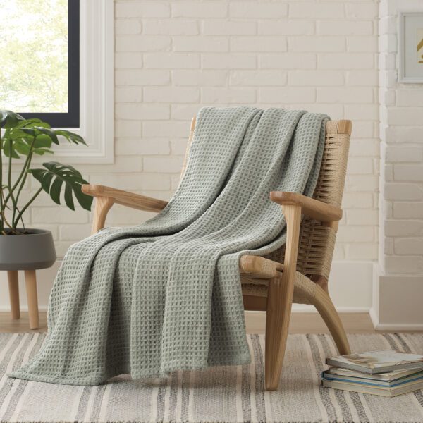 Aston & Arden Haryana Waffle Weave Blankets