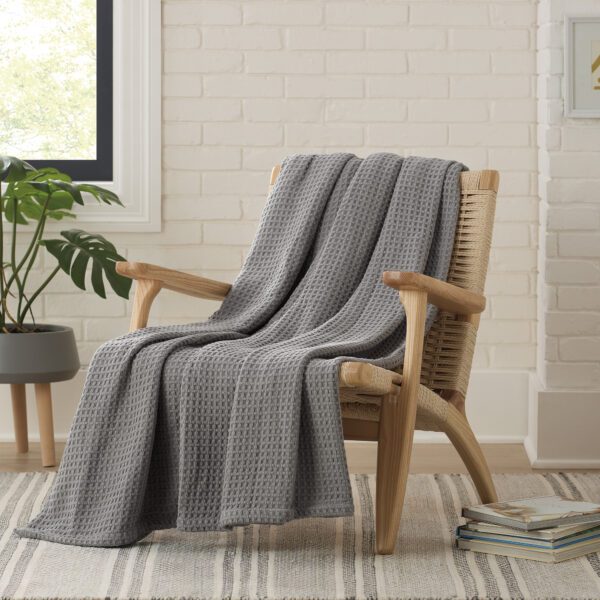 Aston & Arden Haryana Waffle Weave Blankets