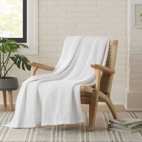 Aston & Arden Haryana Waffle Weave Blankets