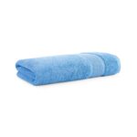 Aston & Arden Aegean Eco-Friendly Recycled Cotton Collection - bath sheet, Blue