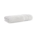 Aston & Arden Aegean Eco-Friendly Recycled Cotton Collection - bath sheet, Light Grey