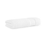 Aston & Arden Aegean Eco-Friendly Recycled Cotton Collection - bath sheet, White