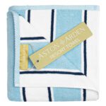 Aston & Arden Resort Towel - Blue/Blue
