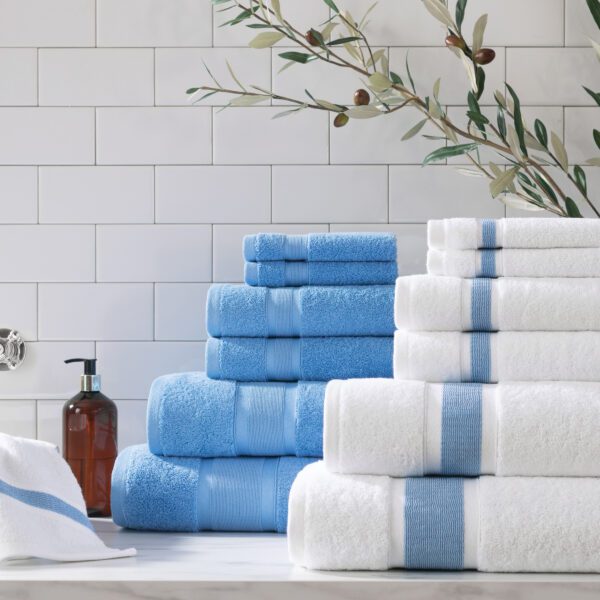 Blue Bath Turkish Towel