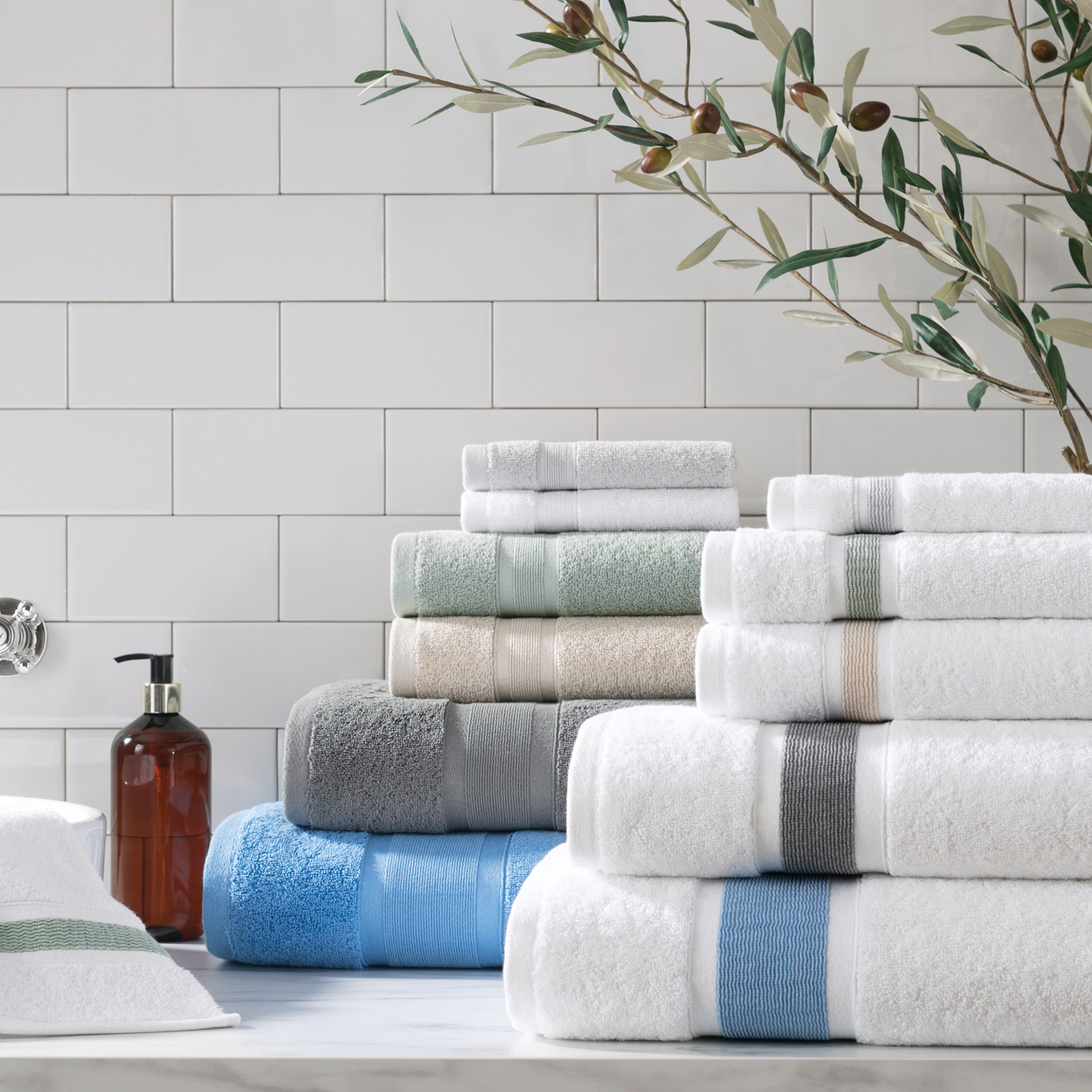 Aston & Arden Aegean Eco-Friendly Turkish Towel - Arkwright Home