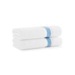 Aston & Arden Aegean Eco-Friendly Turkish Towel - bath towel, Blue