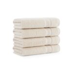 Aston & Arden Aegean Eco-Friendly Recycled Cotton Collection - hand towel, Beige