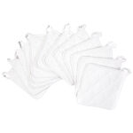 Terry Kitchen Towel Sets - Pot Holders, White
