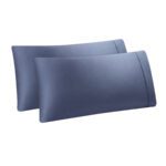 Aston & Arden Tencel Pillowcases - STANDARD CASE, Navy