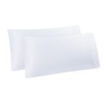 Aston & Arden Tencel Pillowcases - STANDARD CASE, White