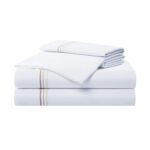 Aston & Arden 100% Cotton Sateen Sheet Sets - TWIN, Brown