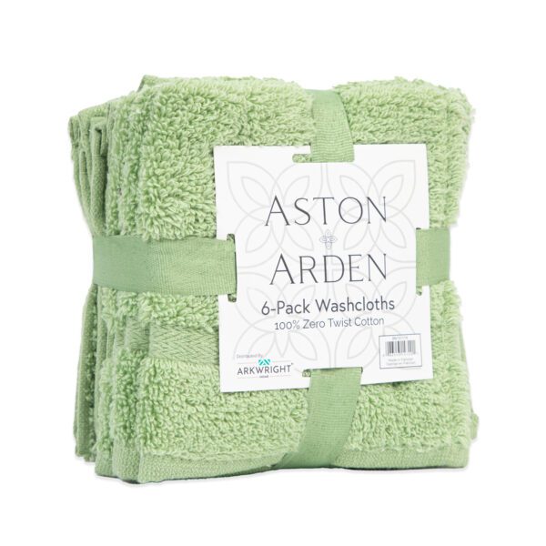 6-Pack Zero Twist Washcloths