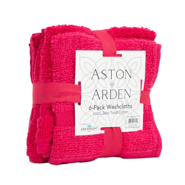 6-Pack Zero Twist Washcloths