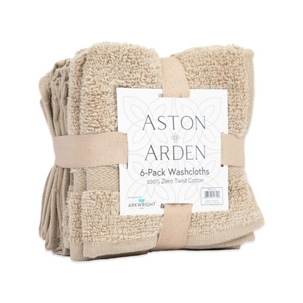 6-Pack Zero Twist Washcloths