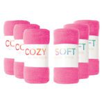 Polar Fleece Throws By Color - Pink