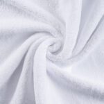 Coral Fleece Bleach-Resistant Salon Towel 5-Pack - White