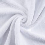 5-Pack Coral Fleece Bleach-Resistant Salon Towels - White