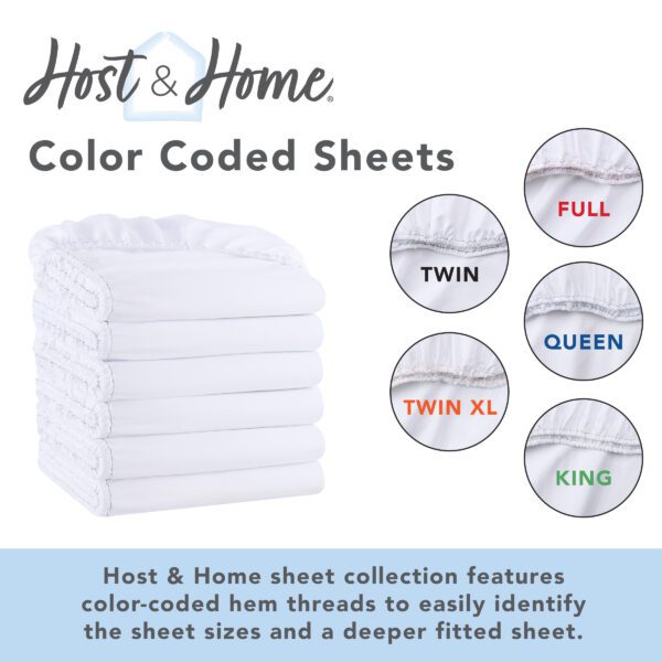 Host & Home Microfiber Sheets & Pillowcases