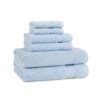 Host & Home Bath Towel Collection - 6-piece set, Light Blue