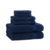 Host & Home Bath Towel Collection - 6-piece set, Navy