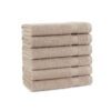 Host & Home Bath Towel Collection - hand towel, Tan