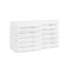 Host & Home Bath Towel Collection - washcloth, White