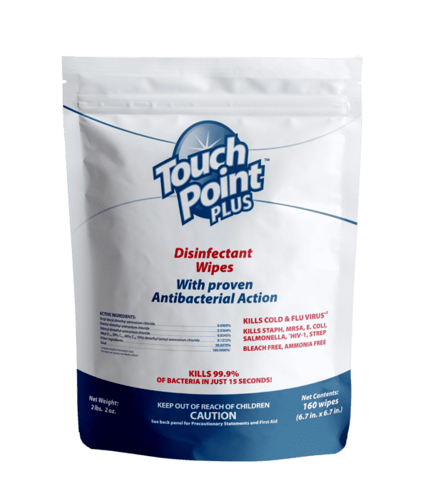Touch Point Plus Disinfectant Wipes