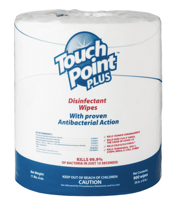 Touch Point Plus Disinfectant Wipes