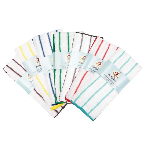 3-Pack Micro Poly Kitchen Towels