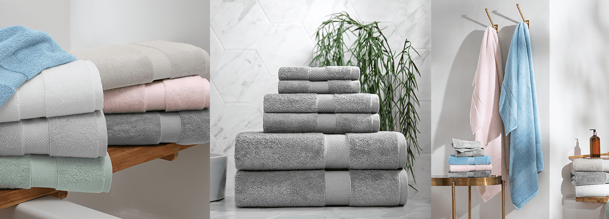 Egyptian Cotton Bath Towels from Aston & Arden