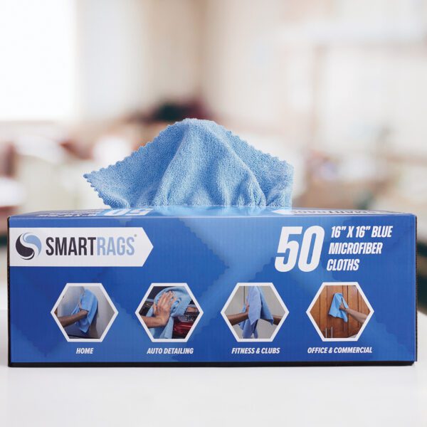 SmartRags Mid-weight Microfiber Cloth Box