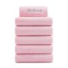 3-Pack Coral Fleece Makeup Removal Washcloths - Pink, 11x17