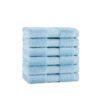 Aston & Arden 100% Egyptian Cotton Collection - Washcloth, Blue