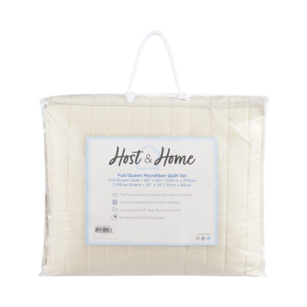 Host & Home Microfiber Quilt Sets