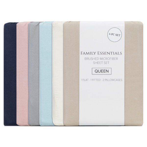 Family Essentials Microfiber Sheet Sets