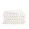 Aston & Arden Faux Fur Throws - Ivory